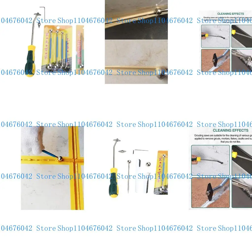 

5asd 9x Grout Removal Tool Steel Ceramic Tile Drill Bit for Cleaning