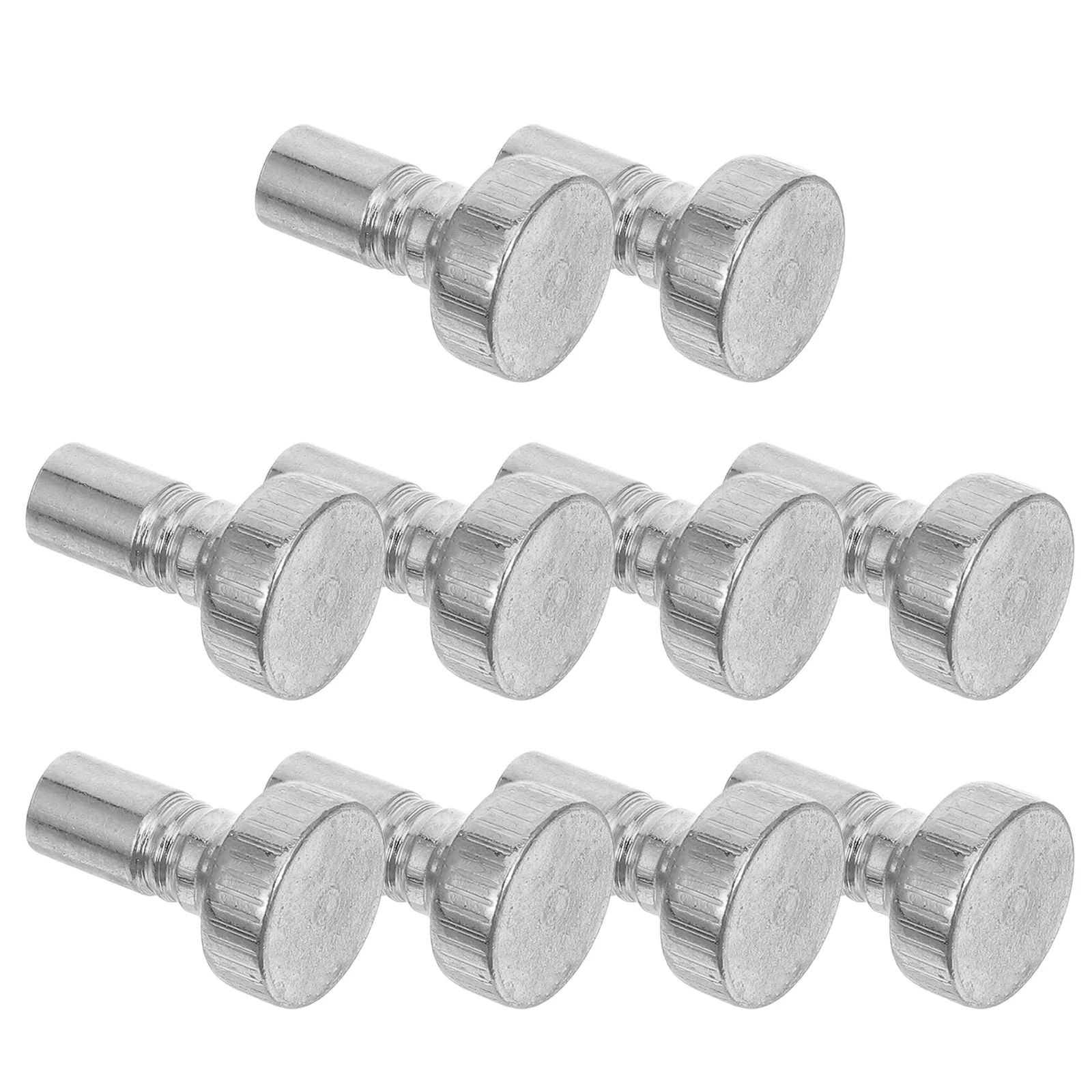 

10 Pcs Concave Head Iron Knob Socket Replacement for Floor Lamp Parts Twist Screw On Off Switch Turn Knob Metal Lamp
