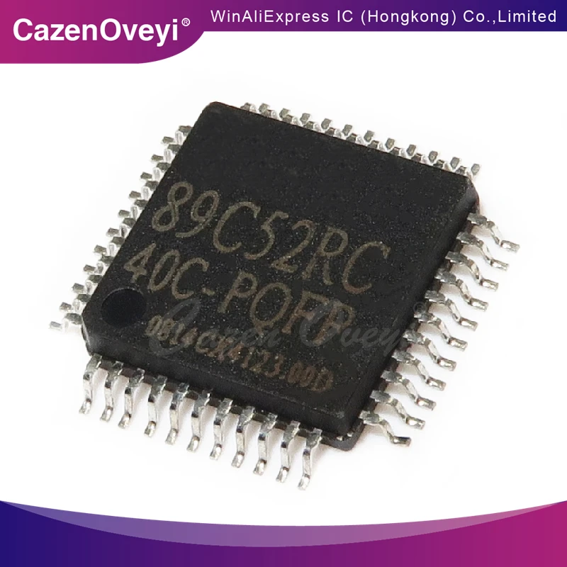1 peça STC89C52RC-40C-PQFP STC89C52 QFP-44