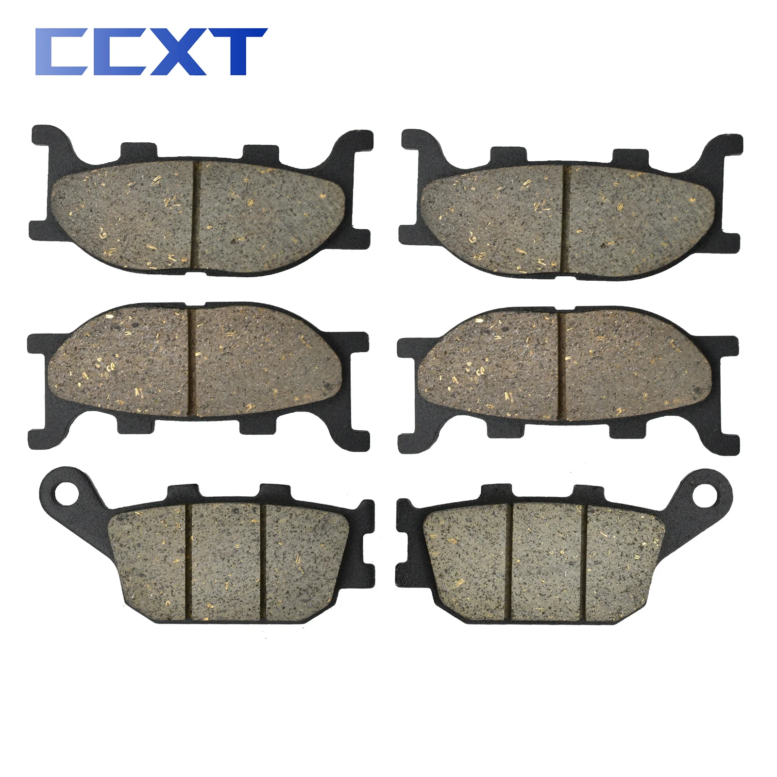 Motorcycle Front & Rear Brake Pads For Yamaha XJ6-N XJ6-F XJ6-S XJ6-SP Diversion FZ6 FZ 600 ss/sT/sV FZ6-NS FZ6-Fazer 2004-2007