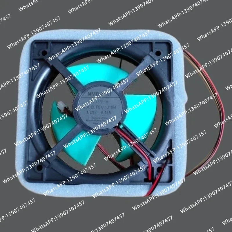Suitable for refrigerator fan motor refrigeration and freezing cooling fan FBA11J10M. DC9V0.17A