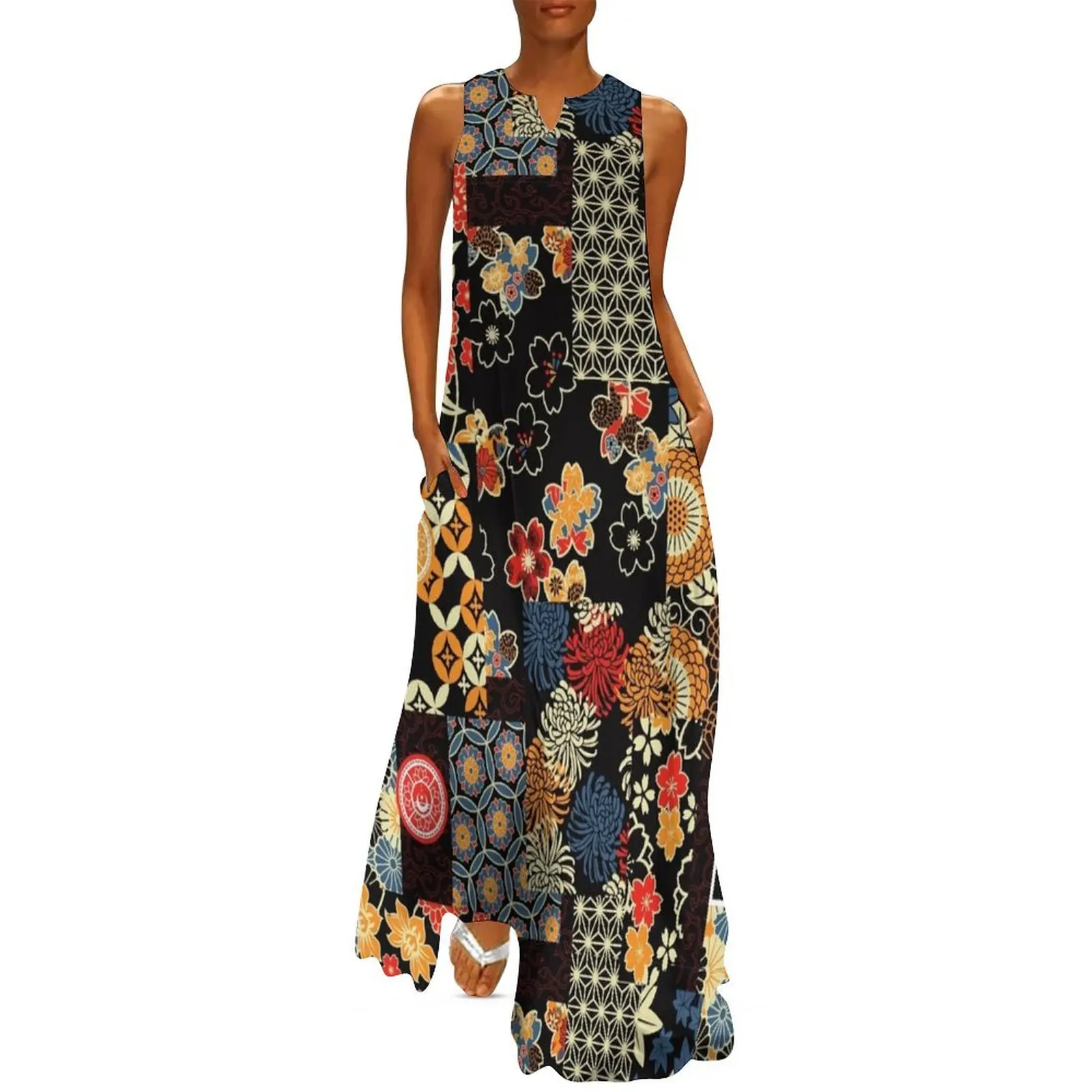 

Yiling Wei Kimono [SEAMLESS] Long Dress Casual dresses summer dress for women 2025 Female clothing luxury dress