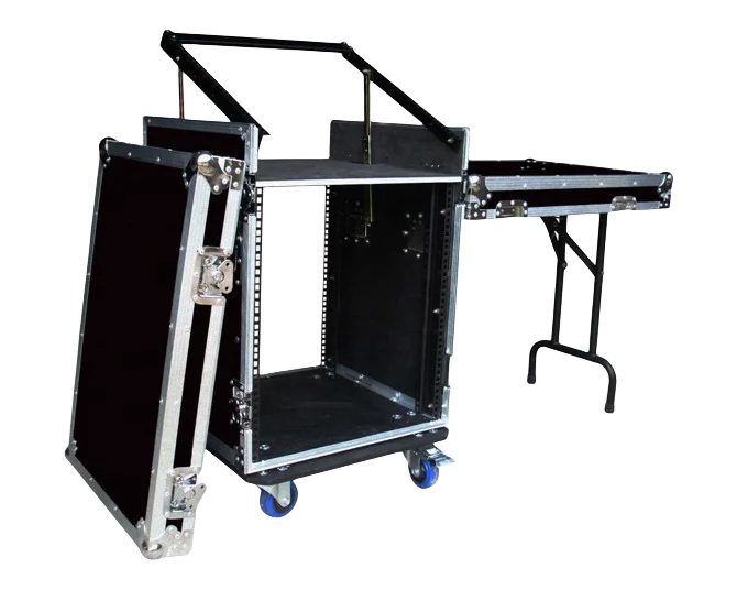 Mixer Example Flight Case 7u Tilt Rack