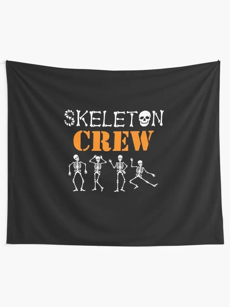 Skeleton Crew w/ Skeletons Tapestry Room Decor Korean Style Decorative Wall Mural Tapestry