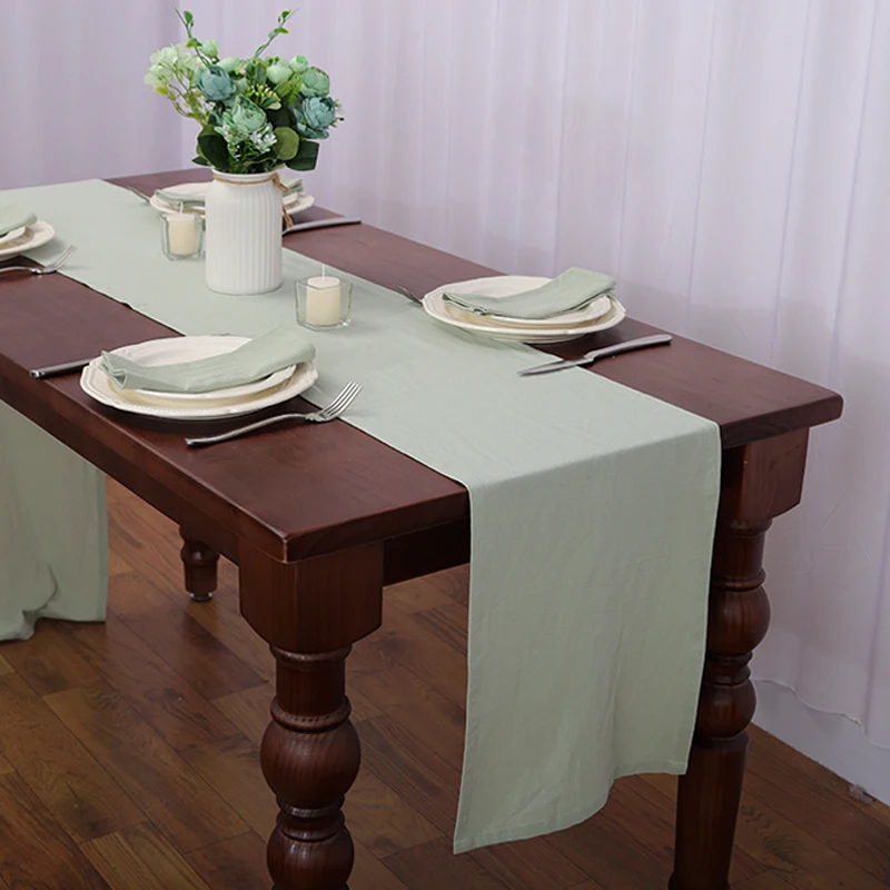 Juego de 4 servilletas de tela para servir Hotel, servilletas de tela de algodón de 30x45cm, manteles de cocina para decoración de boda y granja