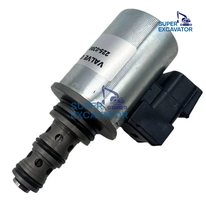 2250300 Solenoid valve 24V For WHEEL-TYPE LOADER 924GZ 924G 928G 930G 930H 950H 962H 966H 972H 225-0300