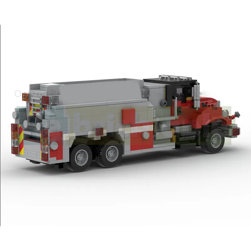 

Конструктор MOC-249038: Модель городского топливозаправщика, 849 деталей, подарок для мальчиков на день рождения