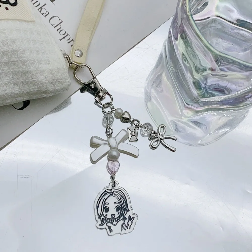 Super Cute NANA Anime Hachi Comic Matching Anime Keychain Sweet Y2K Style Strawberry Keychain Cool Dark Phone Charms Girls Gift