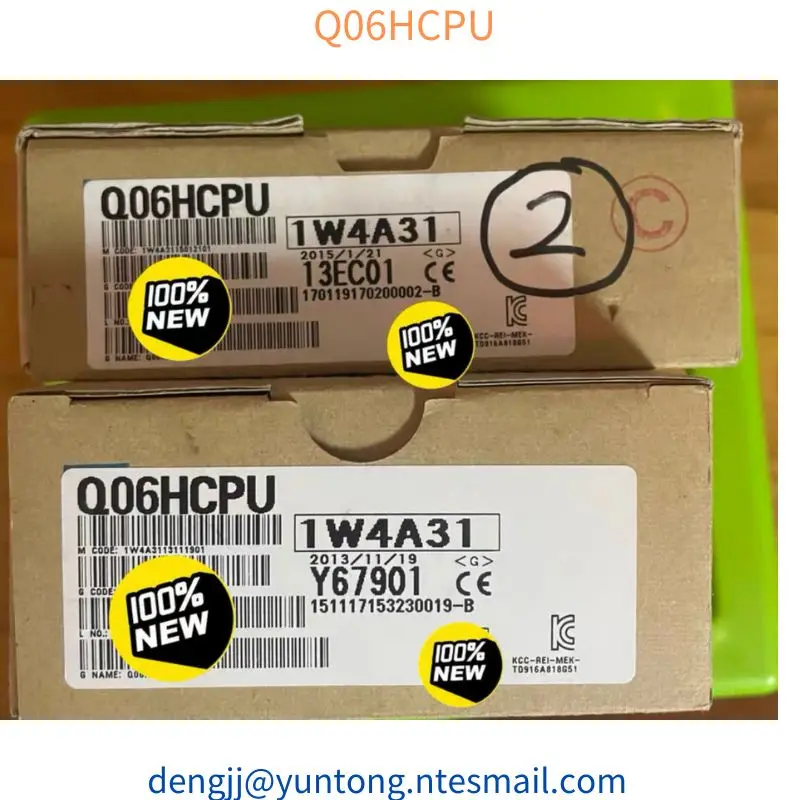 

Q06HCPU module is brand new, genuine/second-hand, and tested to be in good condition for quick shipment