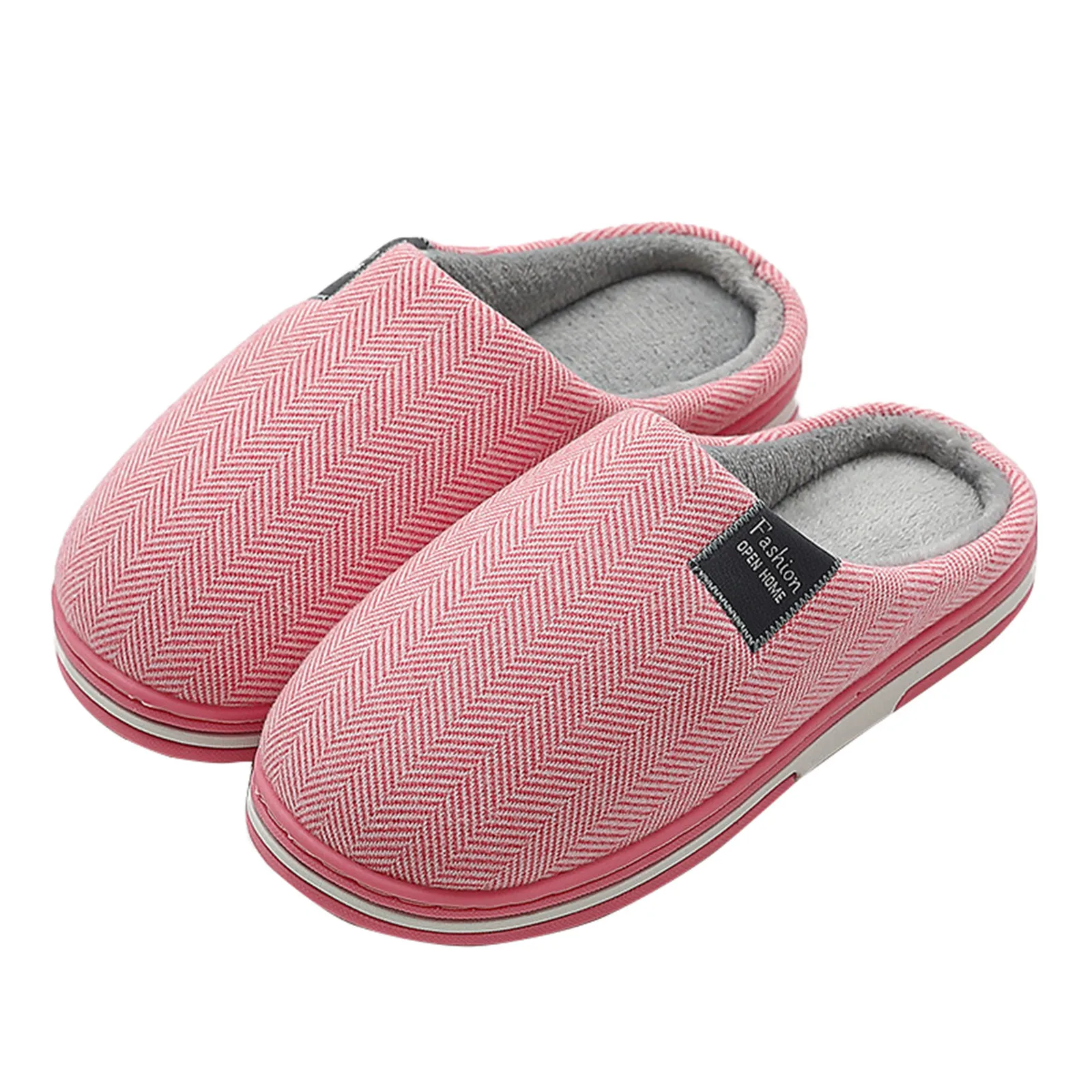 Home Men's Women's Warm Cotton Soft-soled Slippers Shoes Shoes Indoor Women's slipper Women's Outdoor Slippers