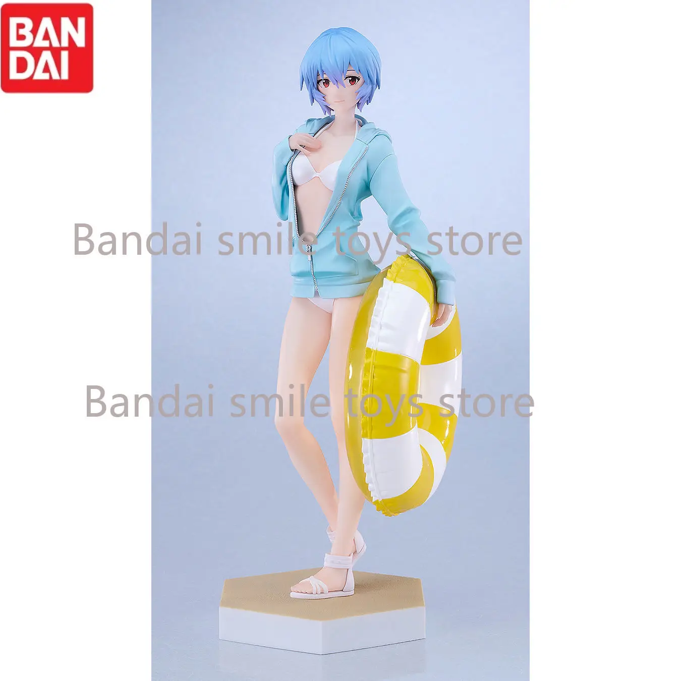 En STOCK GSC Original PUP EVA Ayanami Rei BEACH QUEENS traje de baño grandes figuras de acción de Anime juguetes para niños regalos