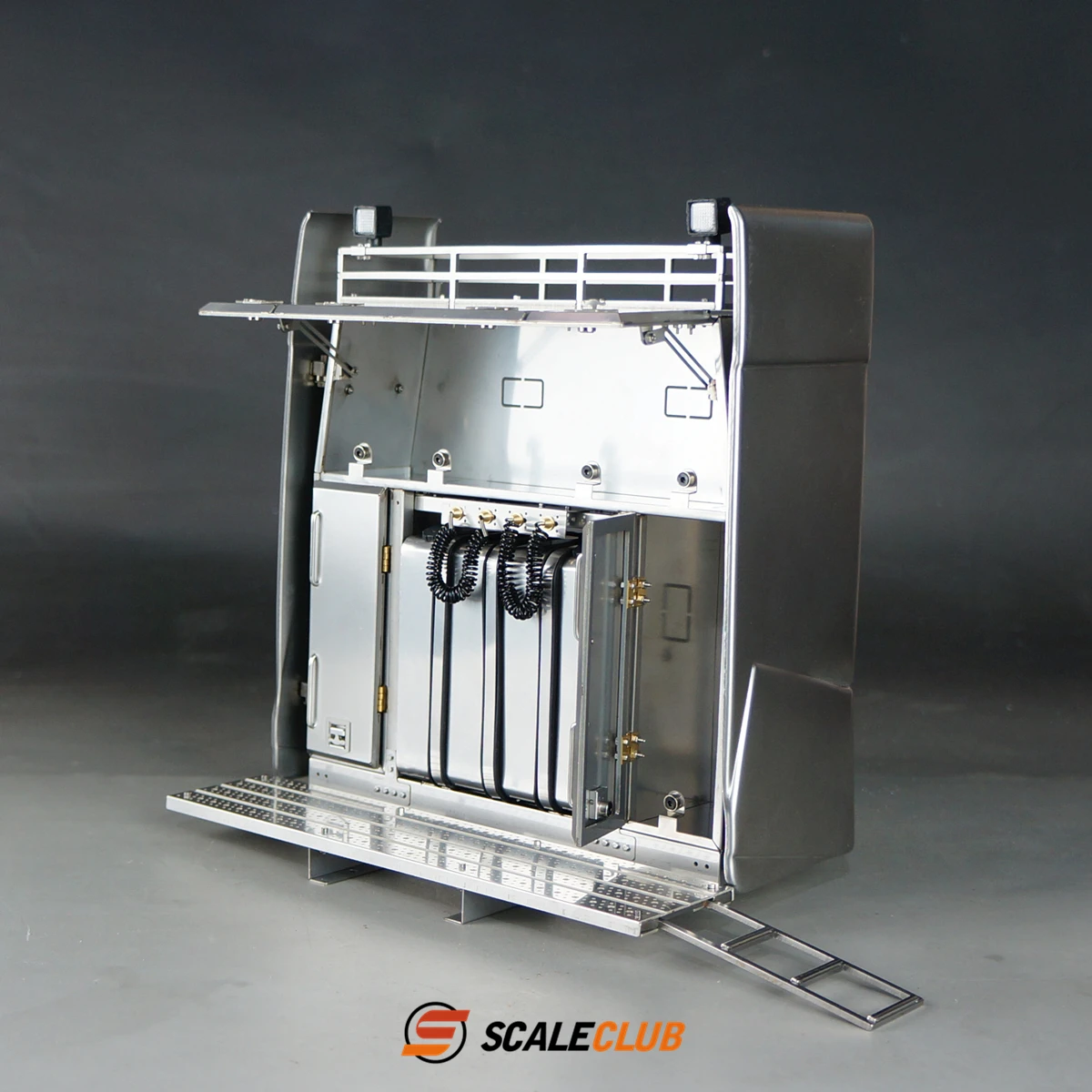 Scaleclub Tamiya 1/14 Heavy Duty Trailer Metal Equipment Rack Toolbox LESU Truck Model Toy Hobby