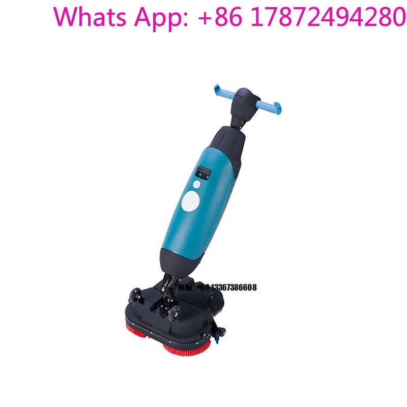 Foldable Handheld Floor Scrubber 36V, Electric Tile Concrete Polishing Cleaner