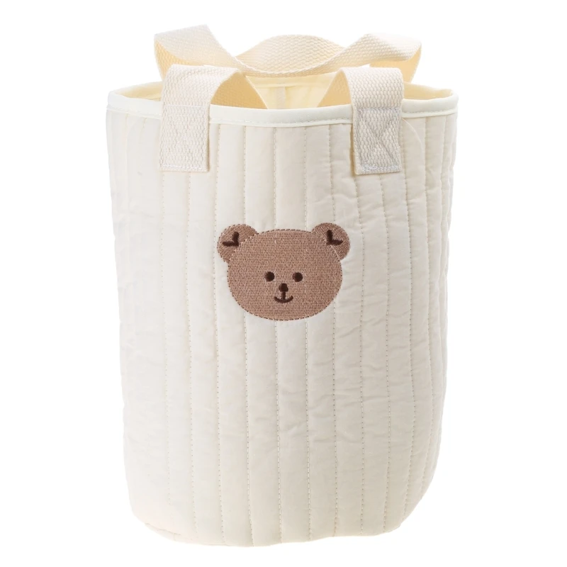 

Bear Storage Bucket Cotton Storage Basket Diaper Bag Large Capacity Bin Dropshipping