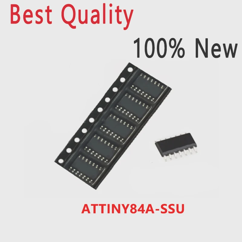 100% New ATTINY84A-SSU SOP14 ATTINY84A-U 84A-SSU SOP ATTINY84A ATTINY84 SOP-14 IC High Quality