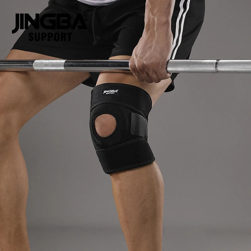 1 Piece Adjustable Neoprene Knee Support Patellar Stabilizer with PVC Bars