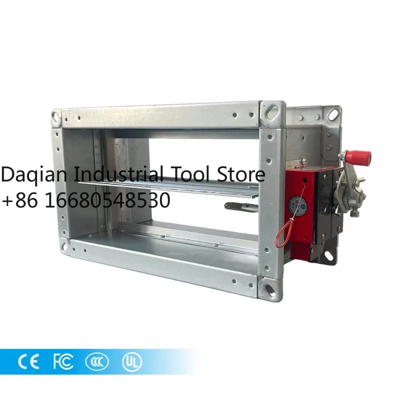 Ra Customizable Steel Electric/Magnetic Smoke Valve Volume Control Damper Motorized Fire Damper Industrial Design