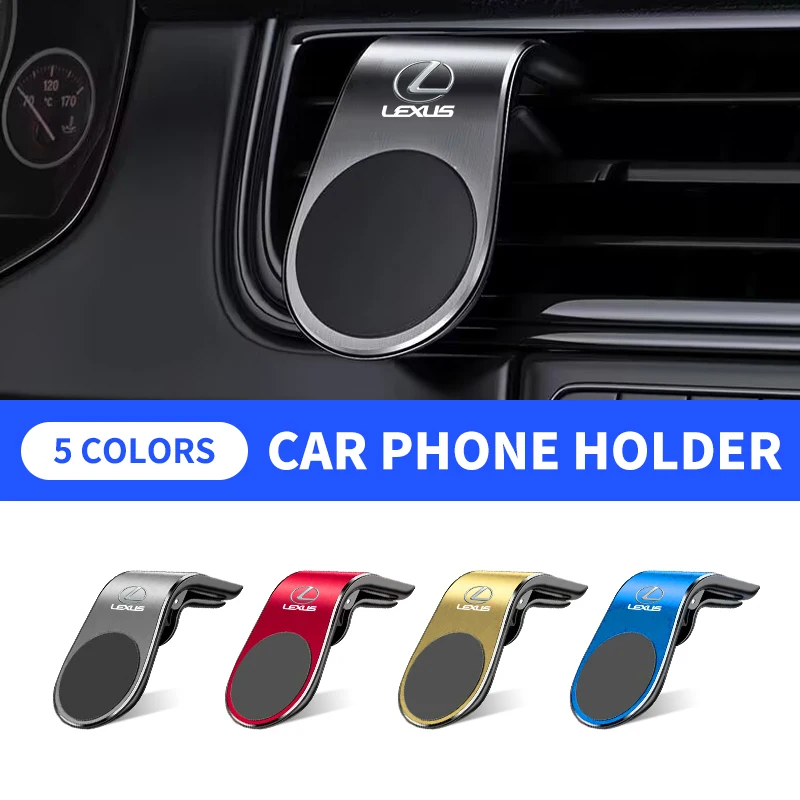 

Magnetic Car Phone Holder in Car Phone Stand Clip Mount For Lexus F-SPORT ES RX NX LS UX LM LX GX LC RZ IS CT GS RC HS SC TX L