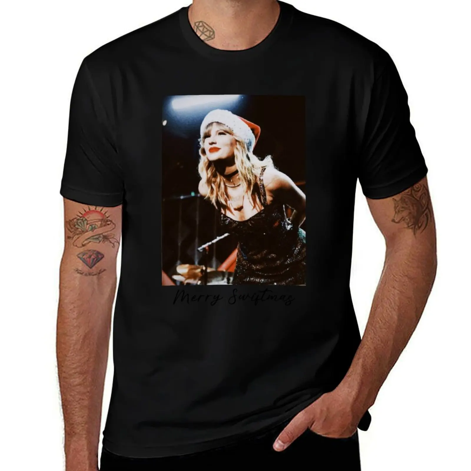 

Swiftmas Retro T-Shirt man t shirt graphic t shirt man luxury T-Shirt