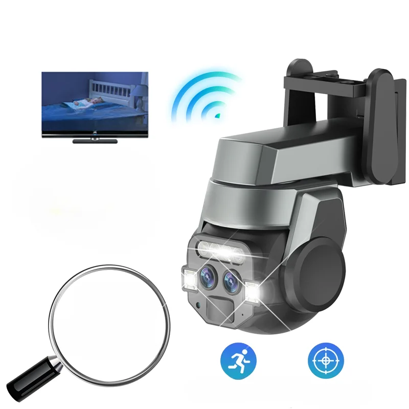 

# Hot Sales For Wistino Carecam 3K Wireless Camera Automatic Tracking 10X Zoom Night Vision Full Color CCTV Camera