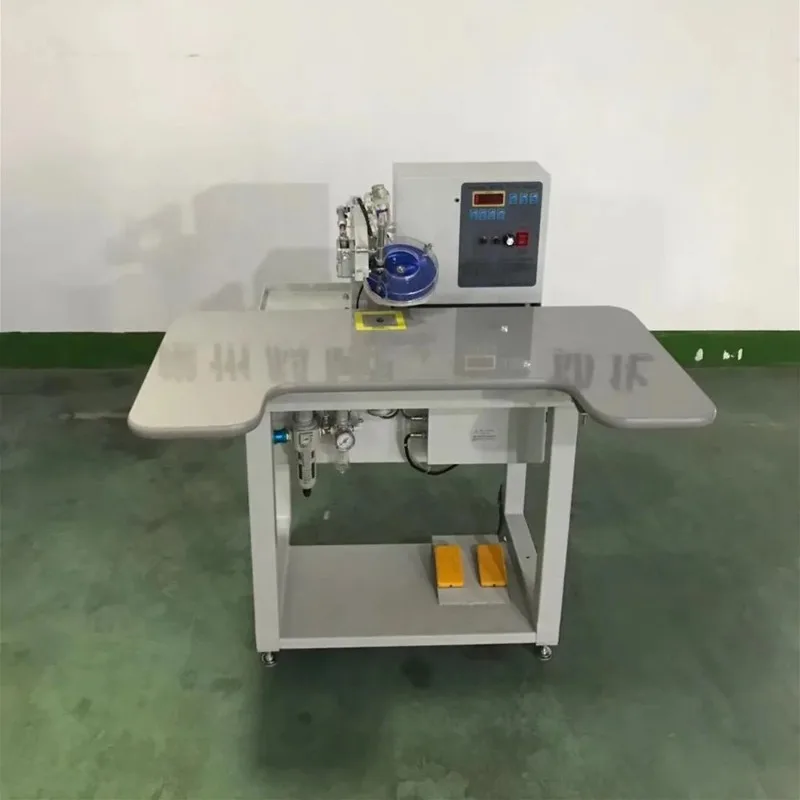 Semi-Automatic Double Plate  Ultrasonic Rhinestone Hot Fix Setting Machine of  Rhinestone Hot Setting