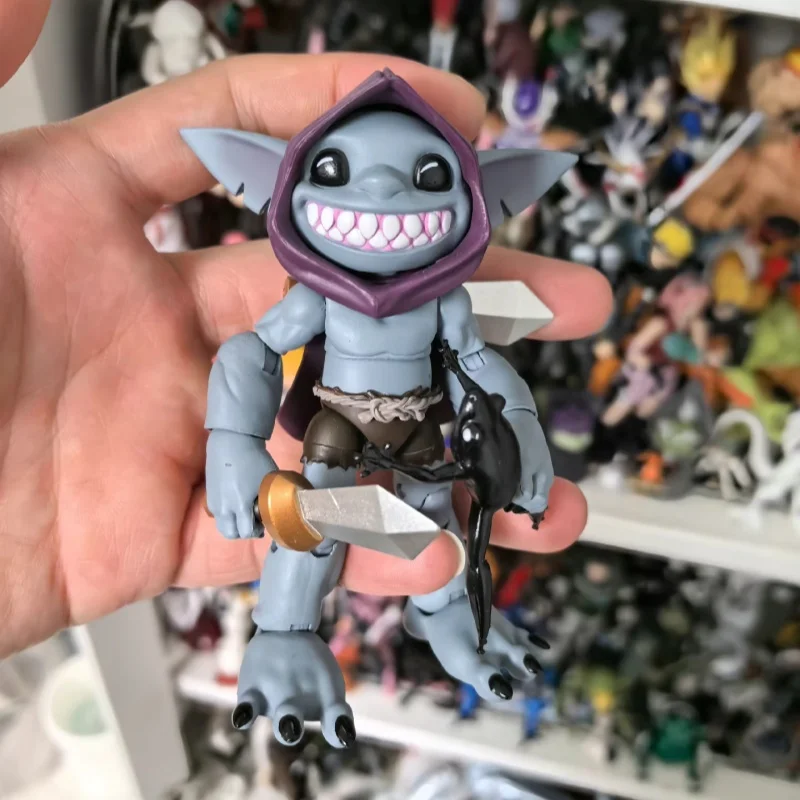 En Stock, superventas, Plunderlings de alta calidad, colección de capitán Teel Goblin, 1/12, figuras de acción de 4 pulgadas, piezas, modelo de juguete de colección