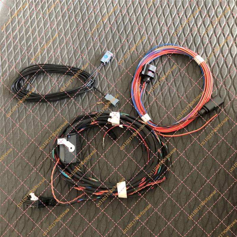 Car Rear View Camera Wiring Harness RGB Video Cable Accessory