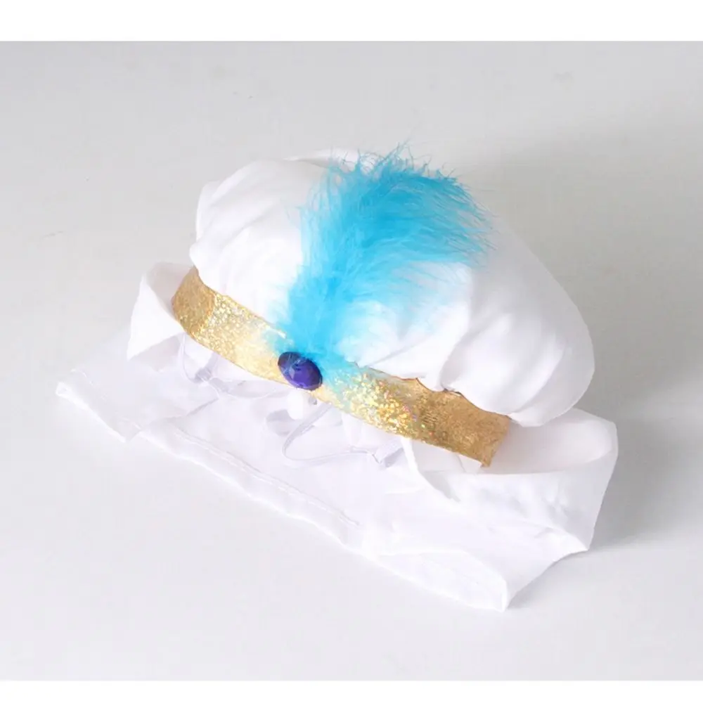 

Cat Headscarf Adjustable Saudi Arabia Pet Hat Sunshade Fashionable Cat Decorative Hat Soft Pet Headwear for Dogs Cats