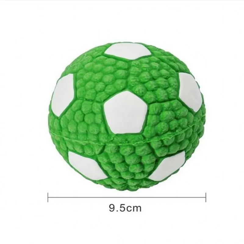 Squeaky Dog Toys Natural Latex Rubber Balls Durable for Small Medium Large Dogs Interactive Chew Fetch Play Dog Toy