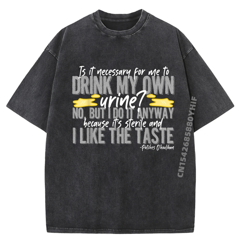 

Funny Is It Necessary For Me Normal T-shirts Mens Tops & Tees Graphic Tshirt Mens Leisure Washed Clothes