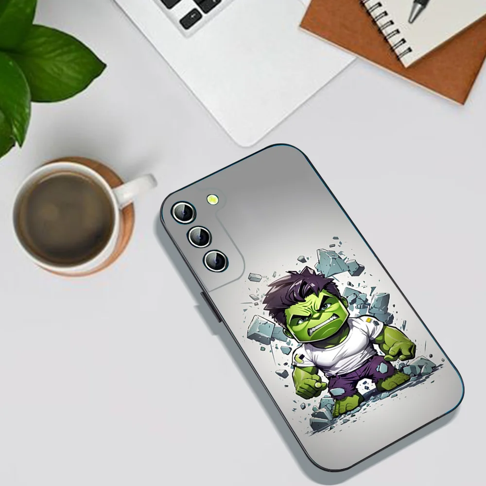 Cartoon G-Giant H-Hulk Phone Case For Samsung Galaxy A52 A12 A51 S21 Edge S22ULTRA S23 S20LITE Plus Ultra Black Cover