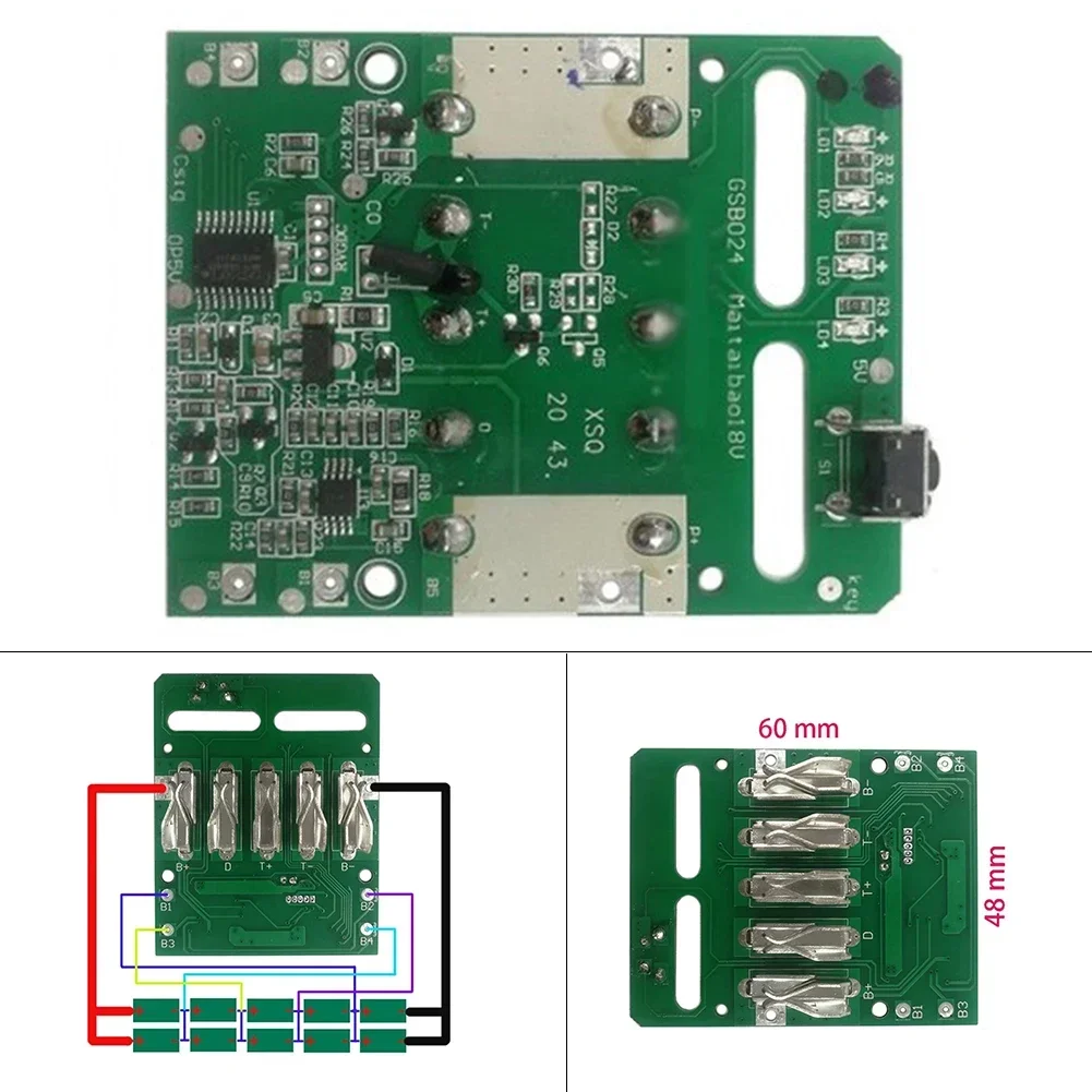 PCB Boards Charging Protection Circuit For 18V Lithium Battery Rack Assemble Batteries Pack In Battery Assembly