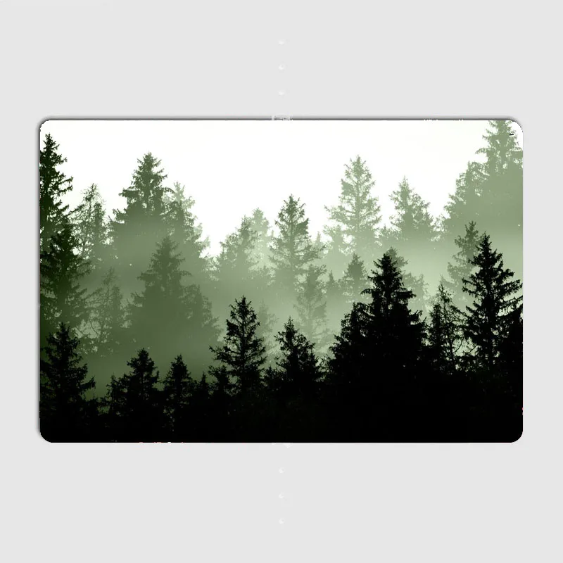 

Green Forest Dream 1 Metal Plaque Pub Painting Wall Mural Printed Sign Tin Sign Poster