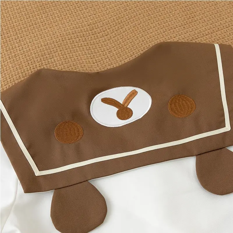 Costume de marin ours japonais pour femme, jupe courte à manches courtes, mignon et doux, Style fille