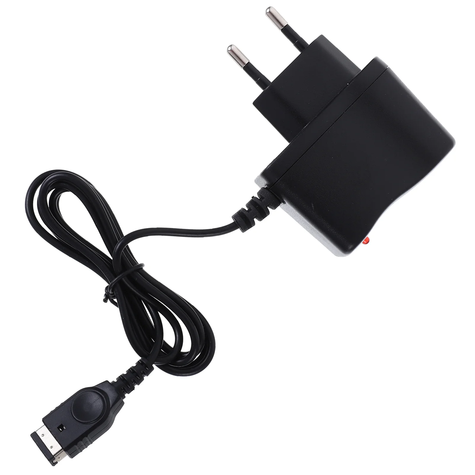 게임보이 어드밴스용 소형 AC 어댑터 유럽 플러그 블랙 여행용 가정용 사무실 충전을 위한 안정적인 전원 어댑터