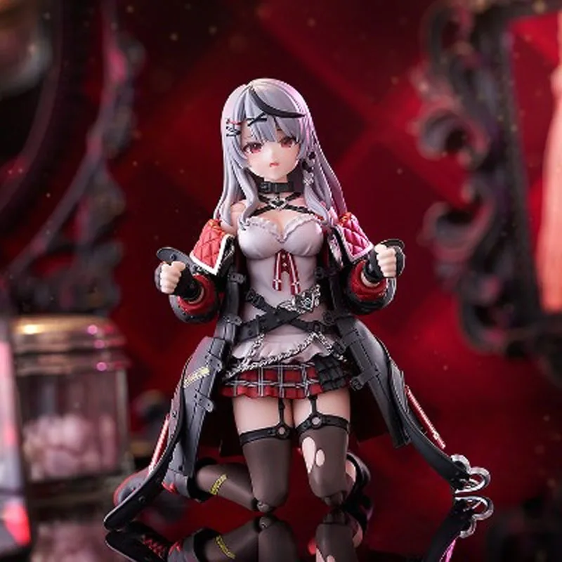 GSC Original Figma Hololive Sakamata Chloe 140mm figuras de acción de Anime juguetes para niños regalo de Navidad adornos de modelos coleccionables