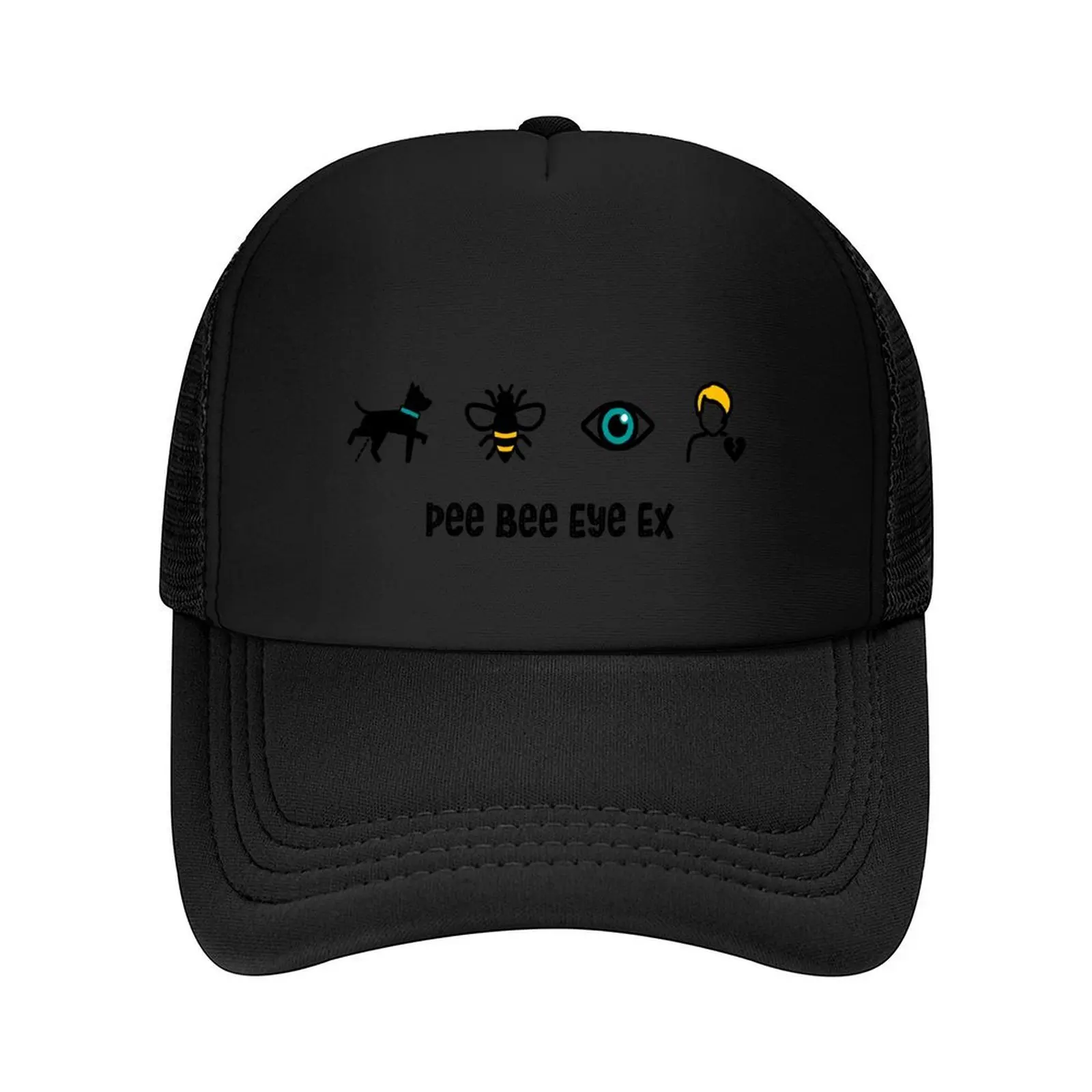 

Pee Bee Eye Ex (PBIX) Baseball Cap Sun Cap Rugby Bobble Hat Hat Man Luxury For Men Women's