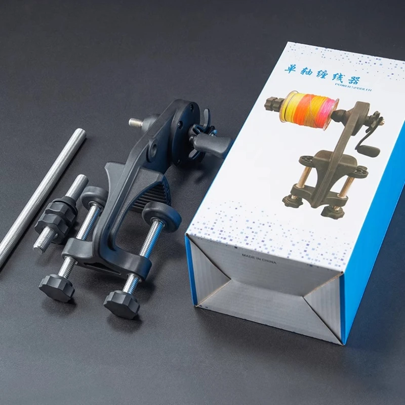 Carretel elétrico para carretéis giratórios Baitcaster - Máquina de enrolamento de linha portátil com enrolamento rápido e anti-emaranhado