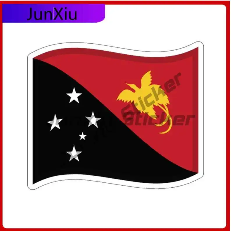 

Papua New Guinea Sticker Fun Scratch-proof Sunscreen Decoration Decals Fun Suv Motorcycle Bumper Gift Laptop Car Bicycle Skateb