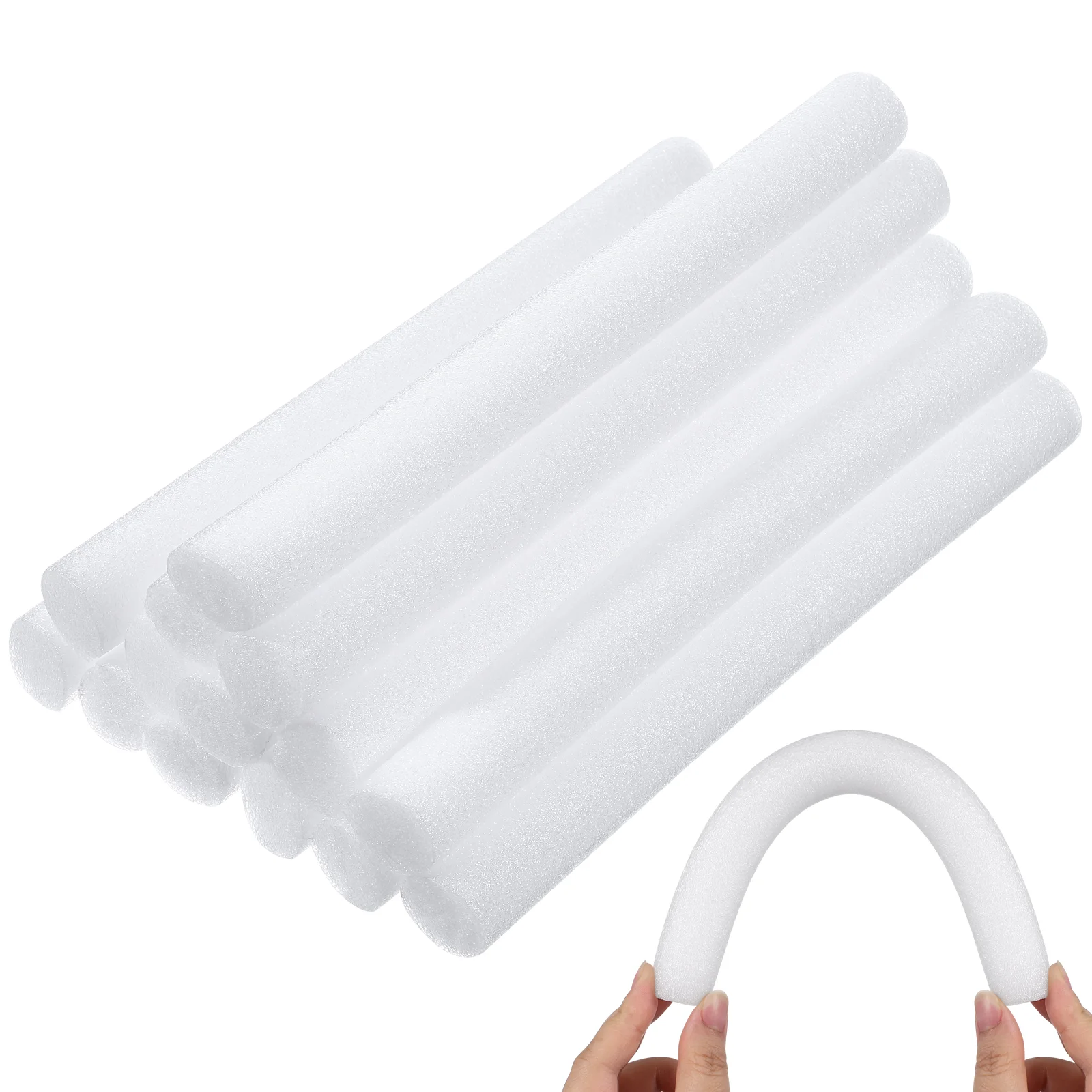 14 Pcs Sofa Fixing Bar White Foam Sticks Couch Cushion Filling Noodle Tuckers Foams for Cover Accessory Kit