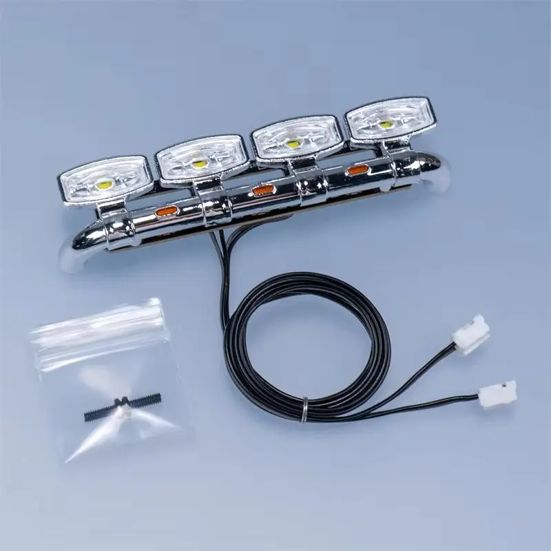 

770S Прожекторы для подбородка, прожектор переднего бампера CTD-04F для 1/14 Tamiya RC Самосвал SCANIA 770S 56368, автозапчасти с дистанционным управлением