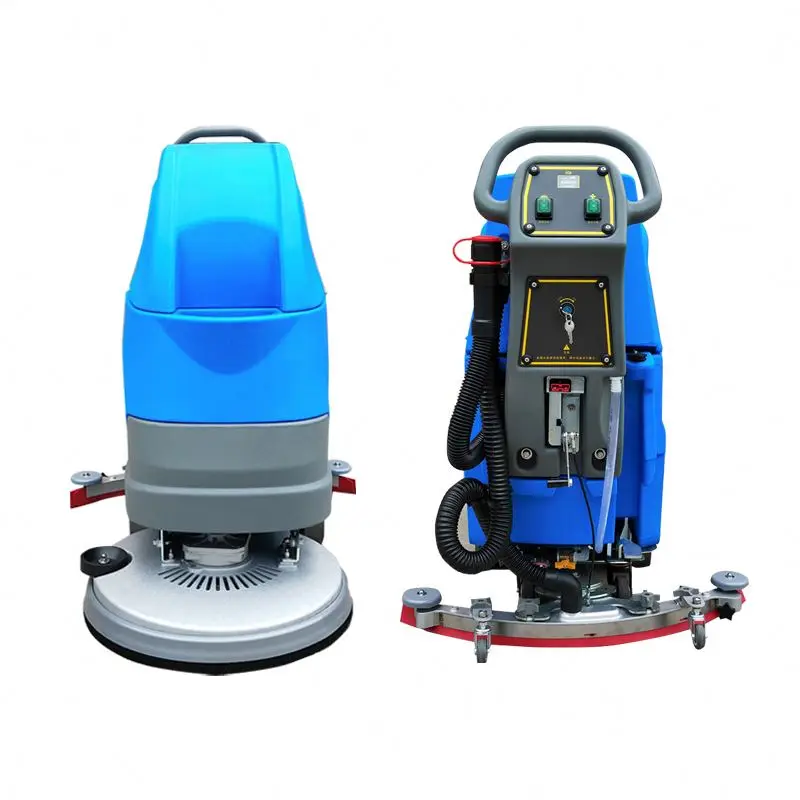 

Electric Floor Scrubber Sweeper Hotel Walk Behind Cleaning Equipment