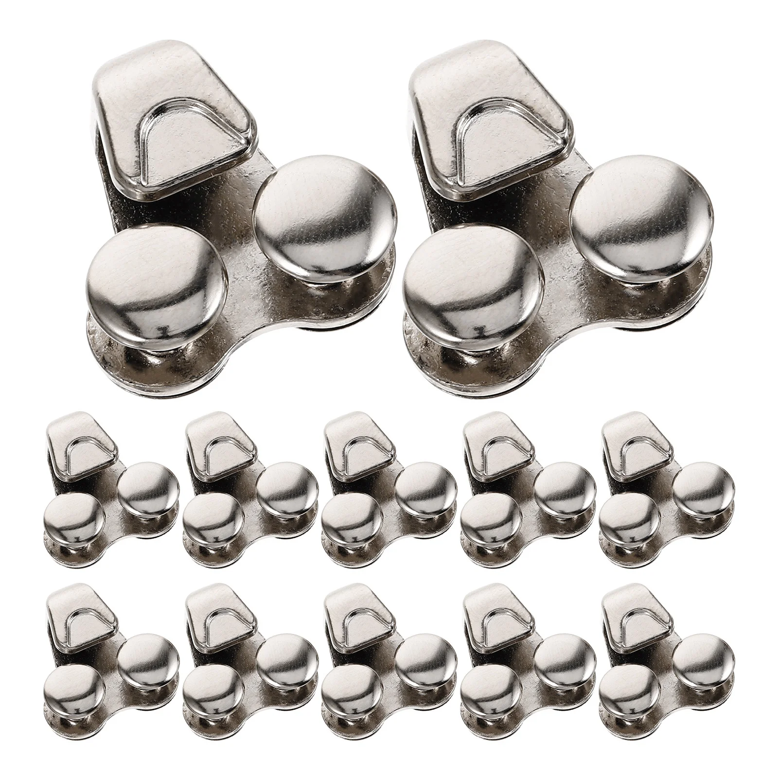 

20pcs Shoe Buckle Accessories Metal Shoelace Connectors Boot Repair Outdoor Hiking Camping Climbing Diy Lace Locks Durable