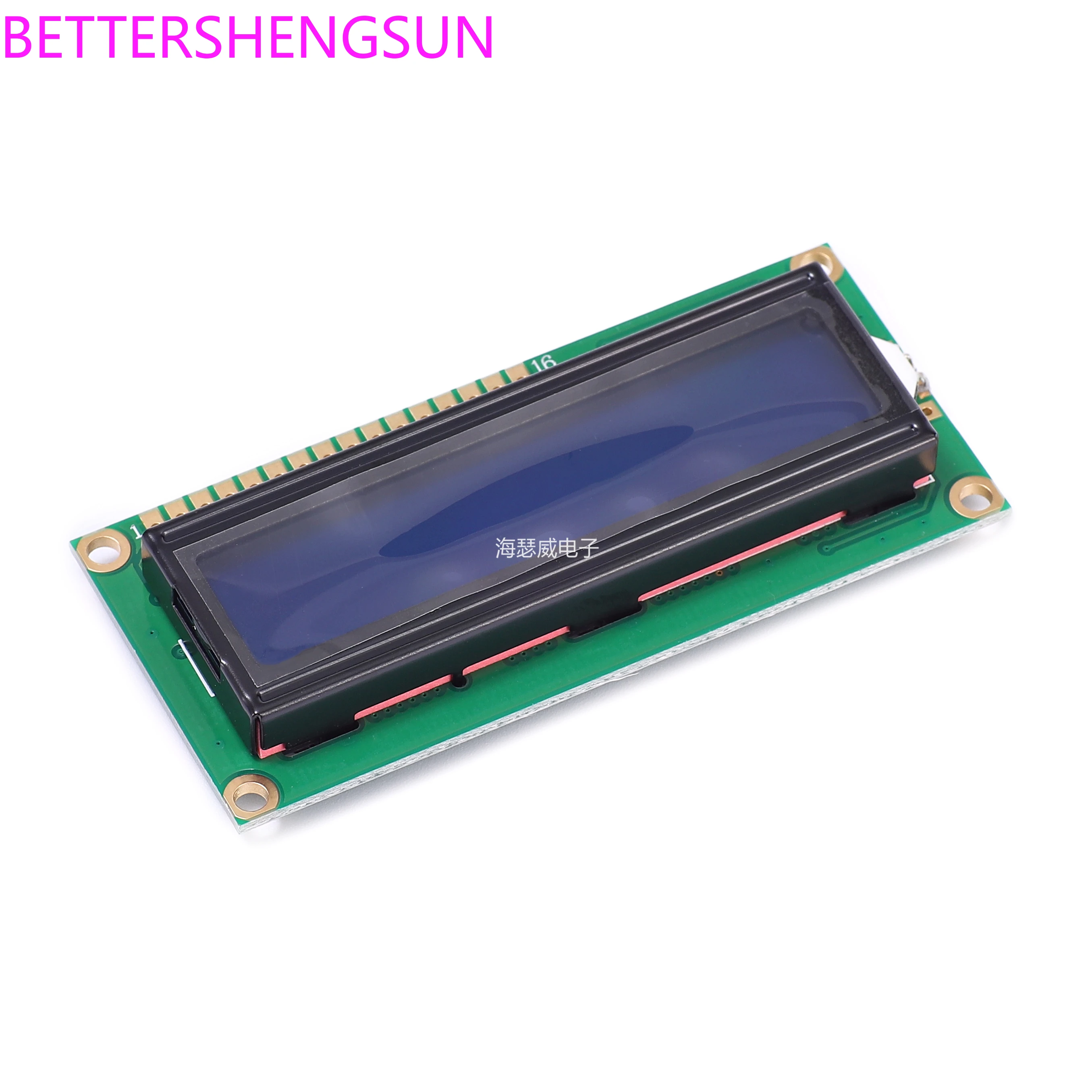 Lcd1602 Blue Screen with Backlight LCD Display 1602a-5v 1602 LCD Screen 5V White Font