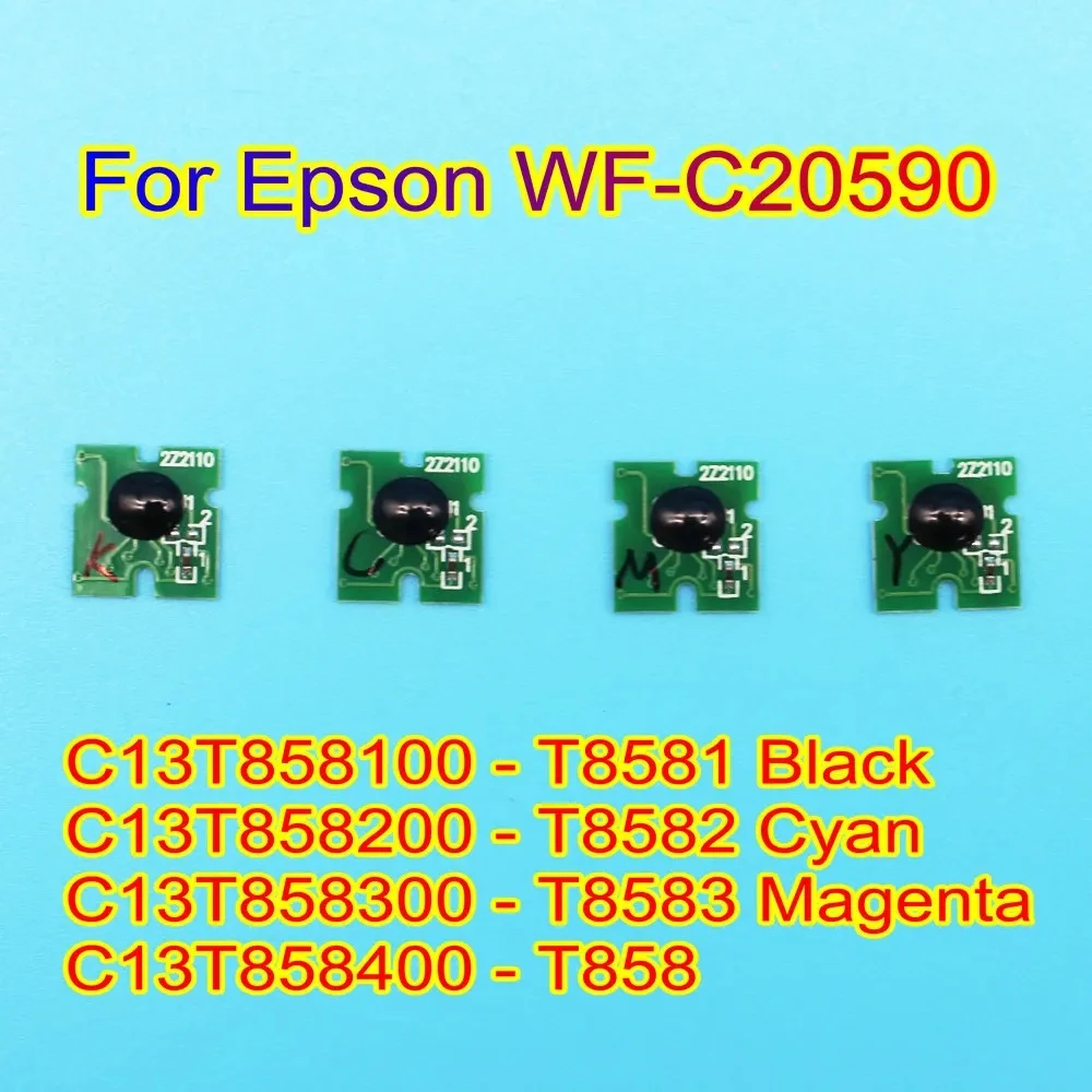 

WF-C20590 Ink Cartridge Chip For Europe Chip IC Printer Ink Cartridges Chips For Epson C20590 T8581 T8582 T8583 T8584 Ink Chip