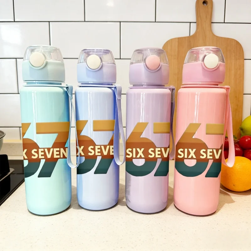 

Чашка для воды с 3D-печатью и мультяшным узором No 67, модная чашка с надписью с номером, тактильная текстура премиум-класса 3D. Устойчивость к выцветанию и долговечность,