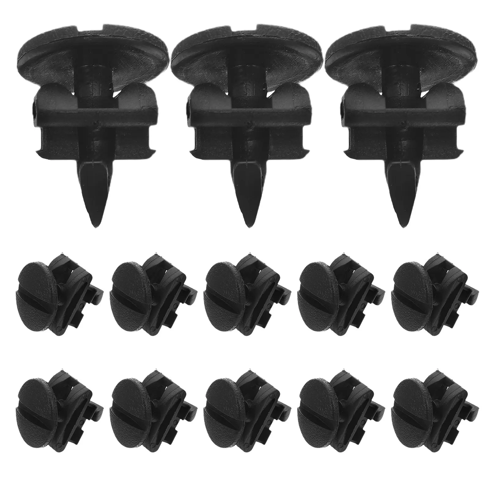 15Pcs Car Bumper Clips Plastic Auto Body Retainer Clips for Hood Bumper Cover Securing Noise Reduction Weather Resistant Easy