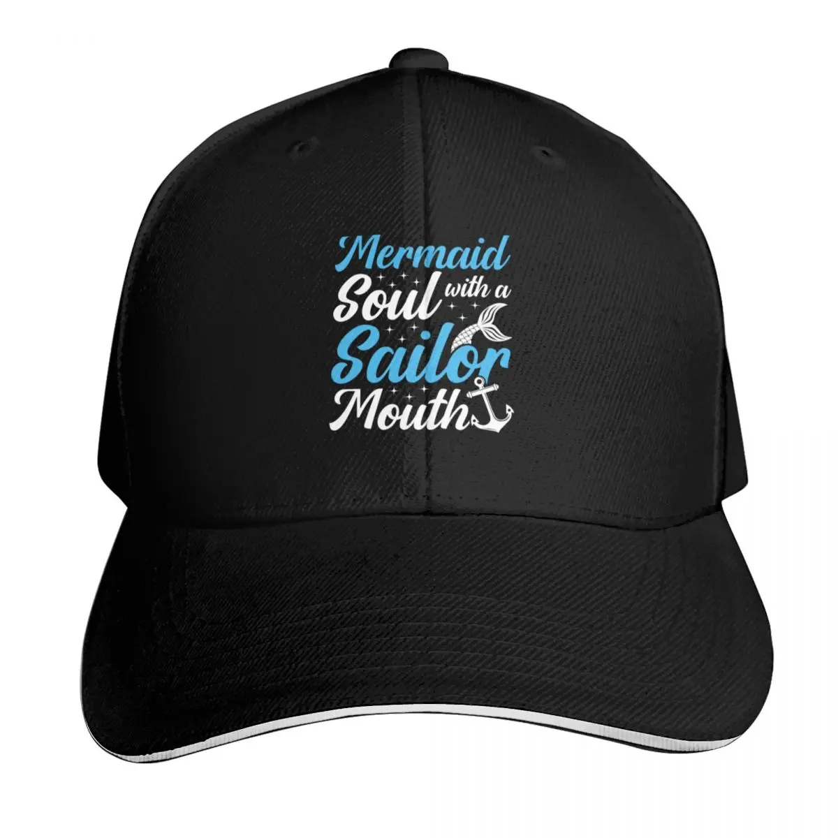 Mermaid Soul With A Sailor Mouth Shirt, Sailing Lover Shirt, Mermaid At Heart Tee, Mermaid Gift, Funny Shirt, Gift  Baseball Cap