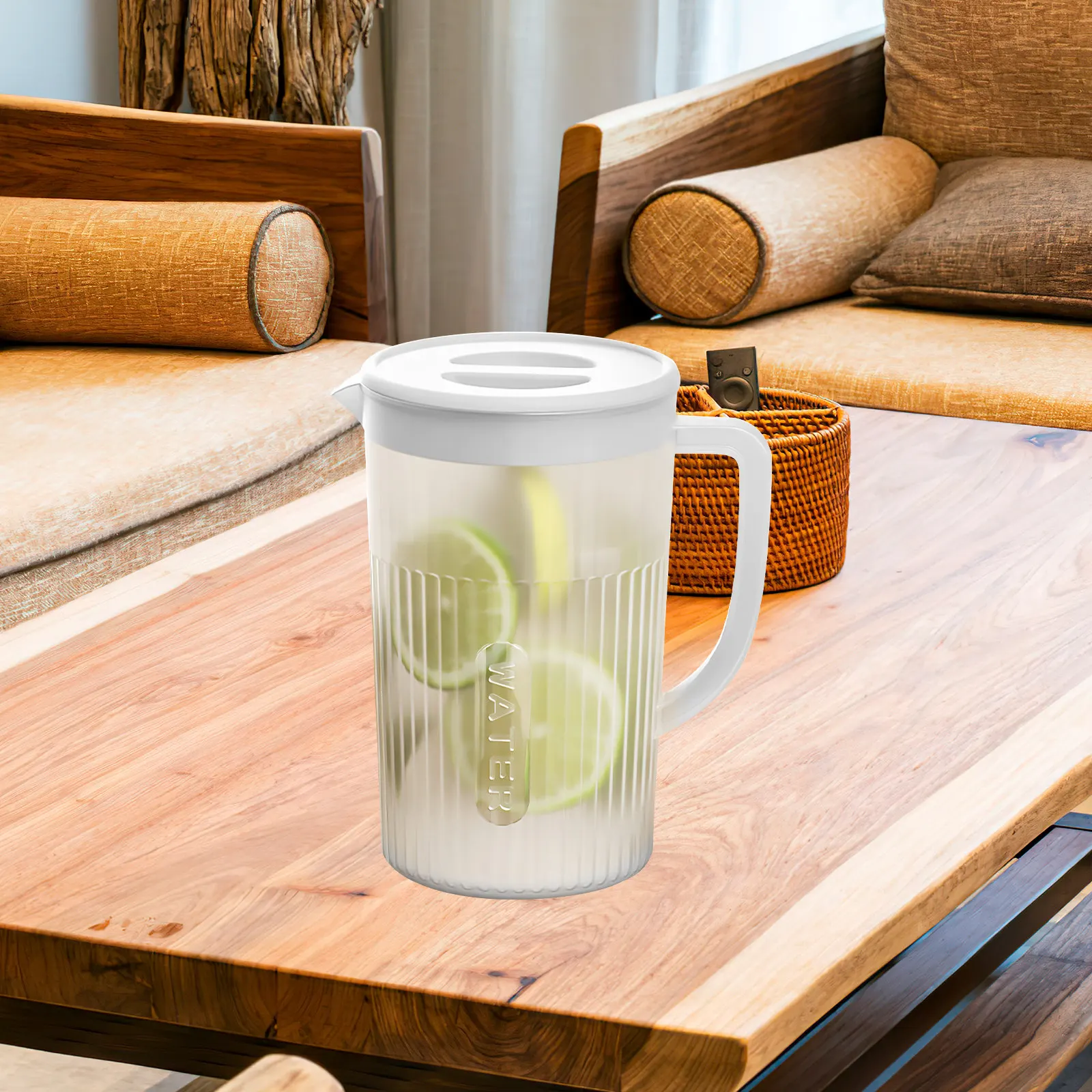 

Large Capacity Cold Hot Tea Juice Tea Drinks Family Party Pitcher Drinking Water Pitcher Use Easy Clean Storage