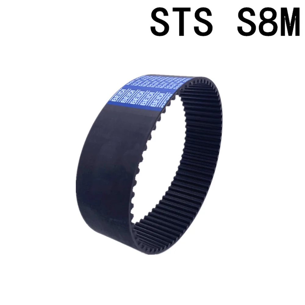 

STS S8M Length 1952mm-2400mm Pitch 8mm Timing Pulley Belt Close Loop Rubber Timing Belts Width 15mm 20mm 25mm 30mm 40mm